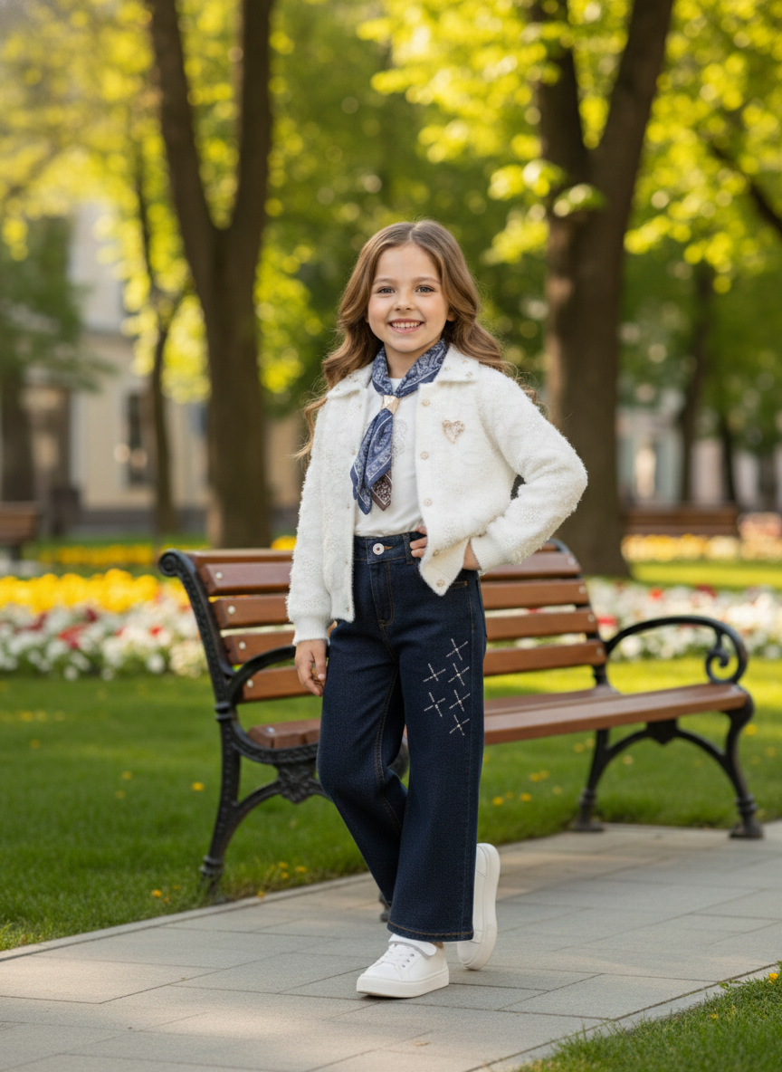 ensemble fille 4 pièces